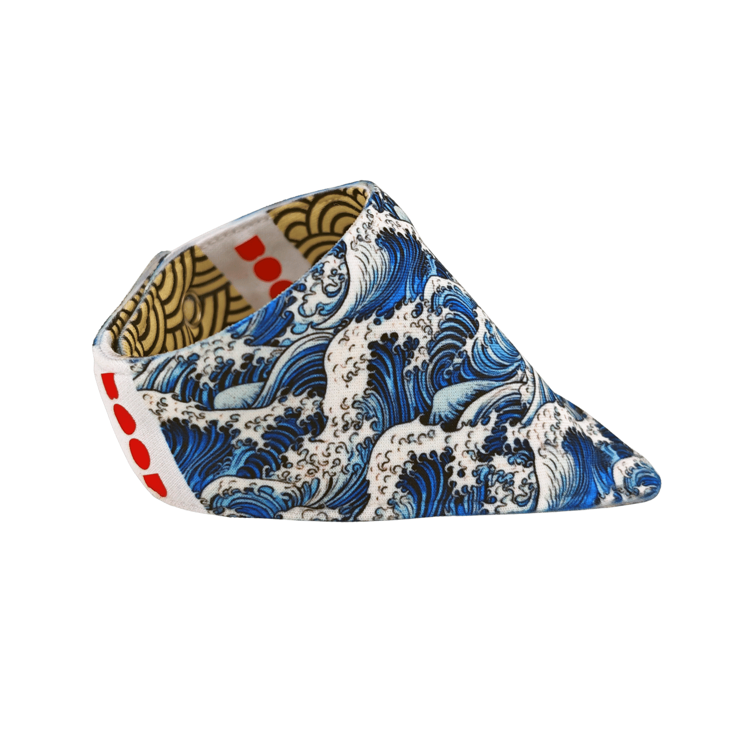 Reversible Bandana | Japanese Wave - Circle