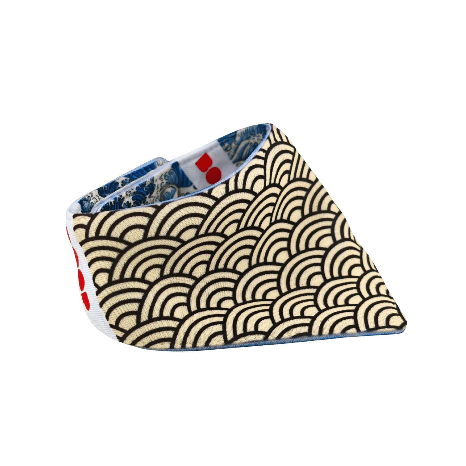 Reversible Bandana | Japanese Wave - Circle